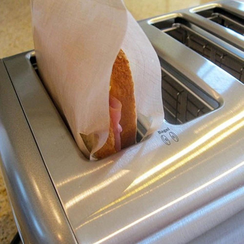 Reusable Toaster Bags for Non-Stick Toasties, 10 Pack