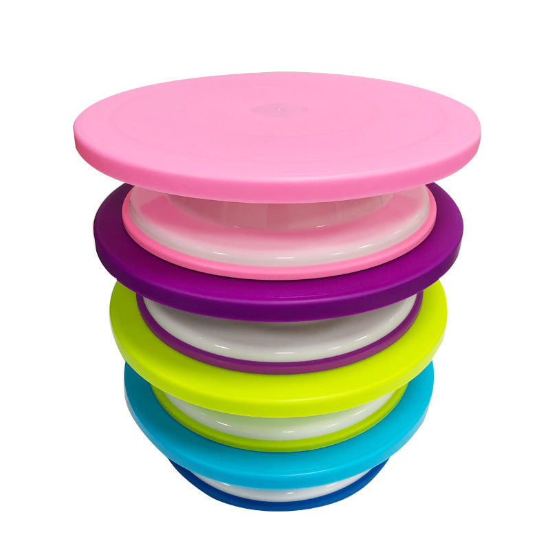 11 Inch Non-Slip Cake Turntable for Smooth Decorating