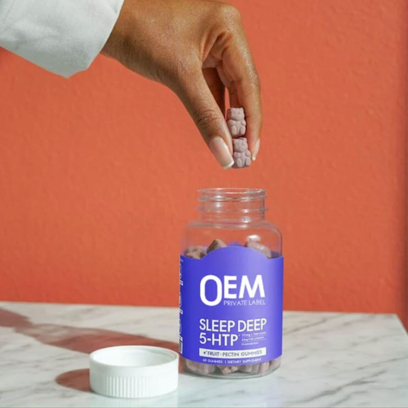 Sleep Gummy Supplement — Melatonin, 5‑HTP & L‑Theanine