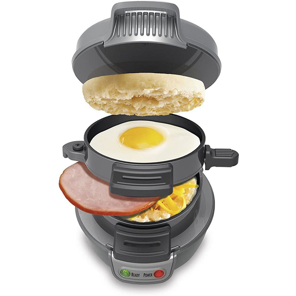 Breakfast Sandwich Maker: Egg and Burger in One