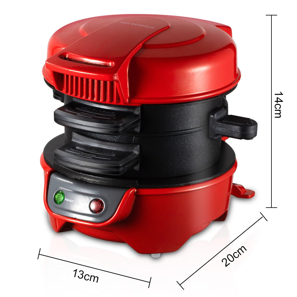 Breakfast Sandwich Maker: Egg and Burger in One