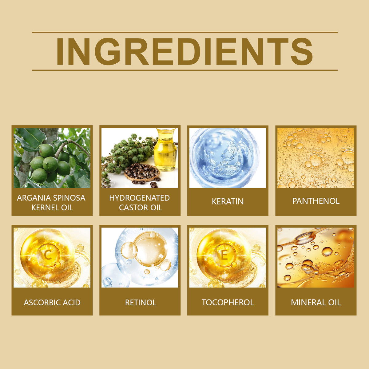 Argan Hair Oil Capsules for Smooth, Glossy Hair Care