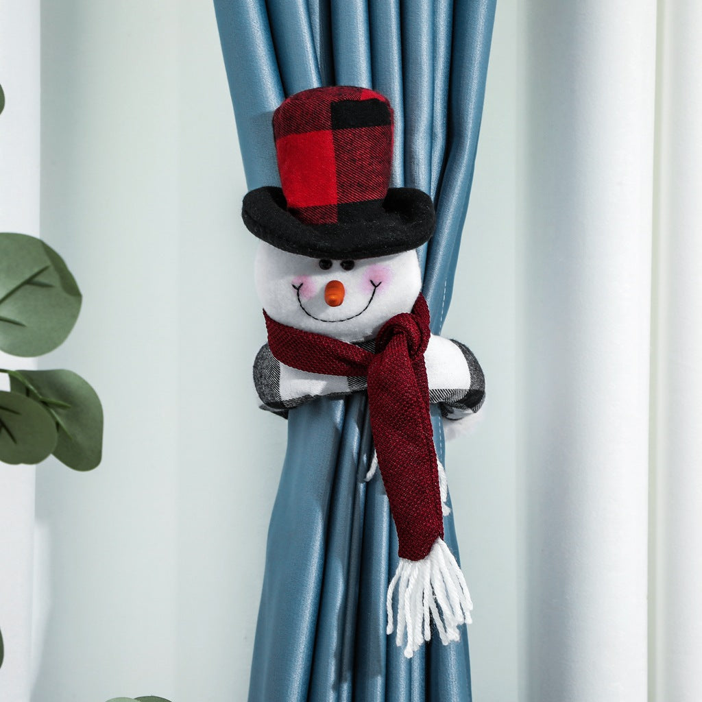 Christmas Curtain Tiebacks for Festive Window Décor