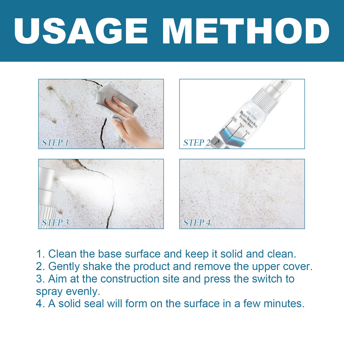 Waterproof Leak Repair Spray for Tile & Wall Protection