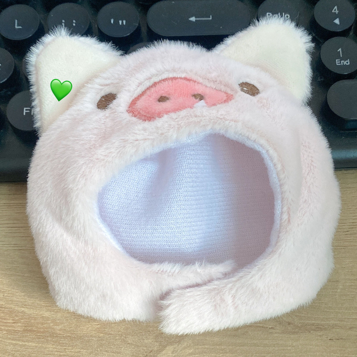 Plush Doll Headgear for 10–15cm Dolls, Cute Animal Style