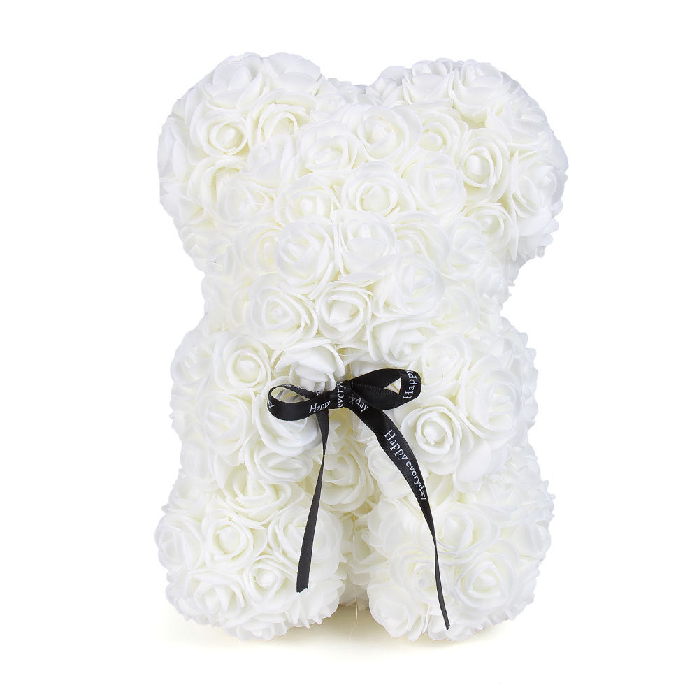 Rose Bear Gift 25cm for Lasting Romantic Keepsakes