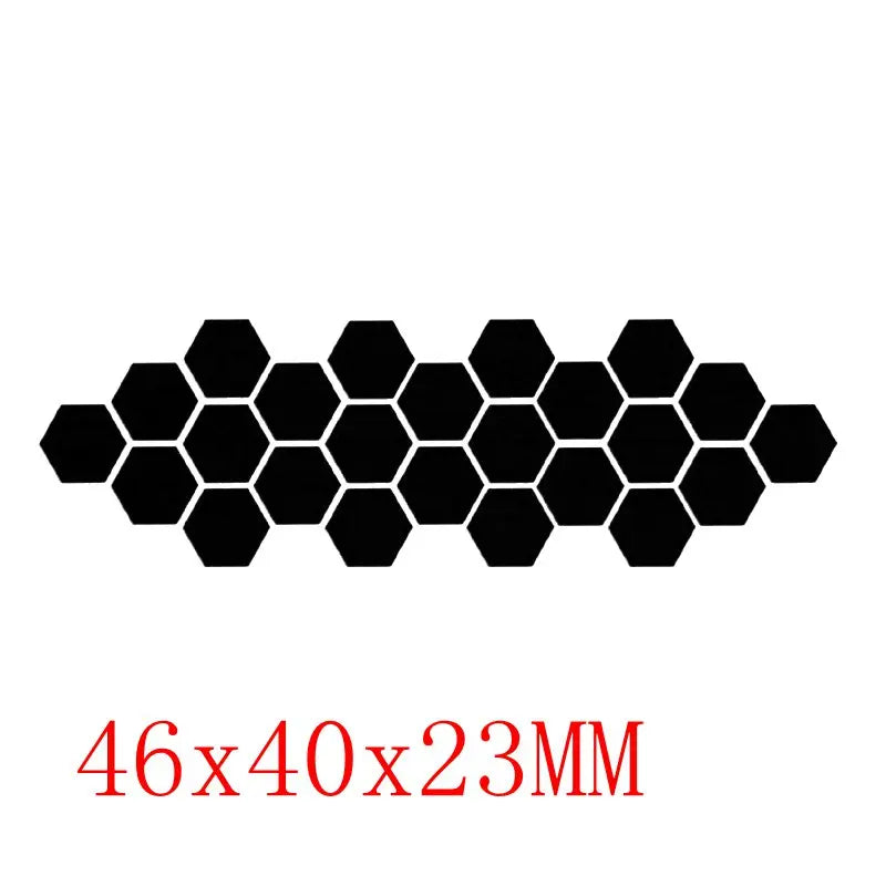 3D Hexagon Mirror Wall Stickers for Living Room Decor