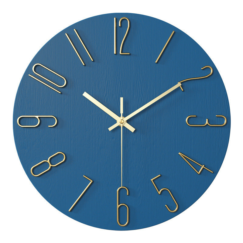 12-Inch Decorative Wall Clock for Clear, Stylish Time