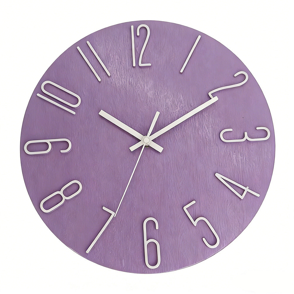 12-Inch Decorative Wall Clock for Clear, Stylish Time