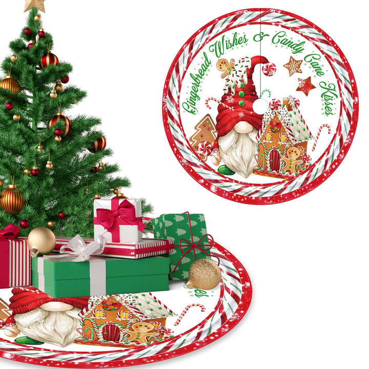 120cm Christmas Tree Skirt for a Polished Holiday Base
