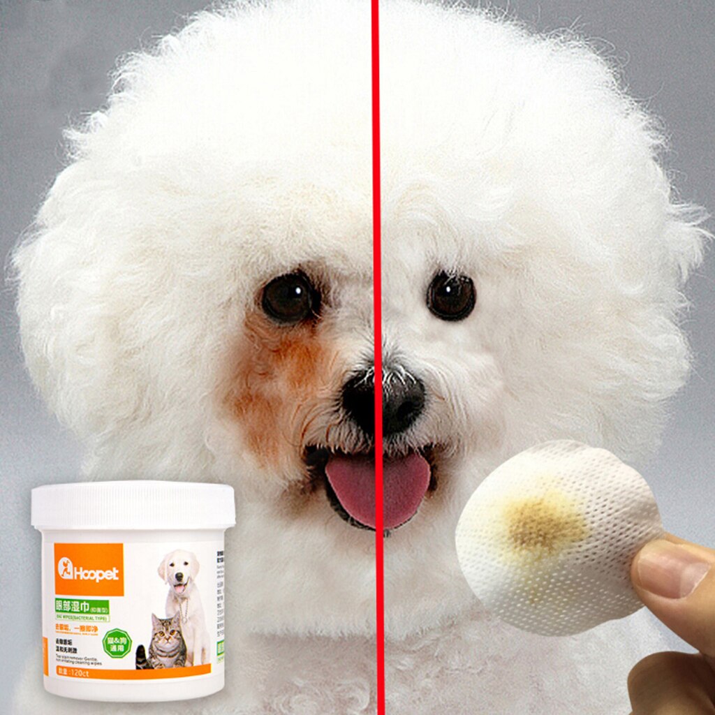 Dog Eye Cleaning Wipes for Gentle Daily Grooming Care