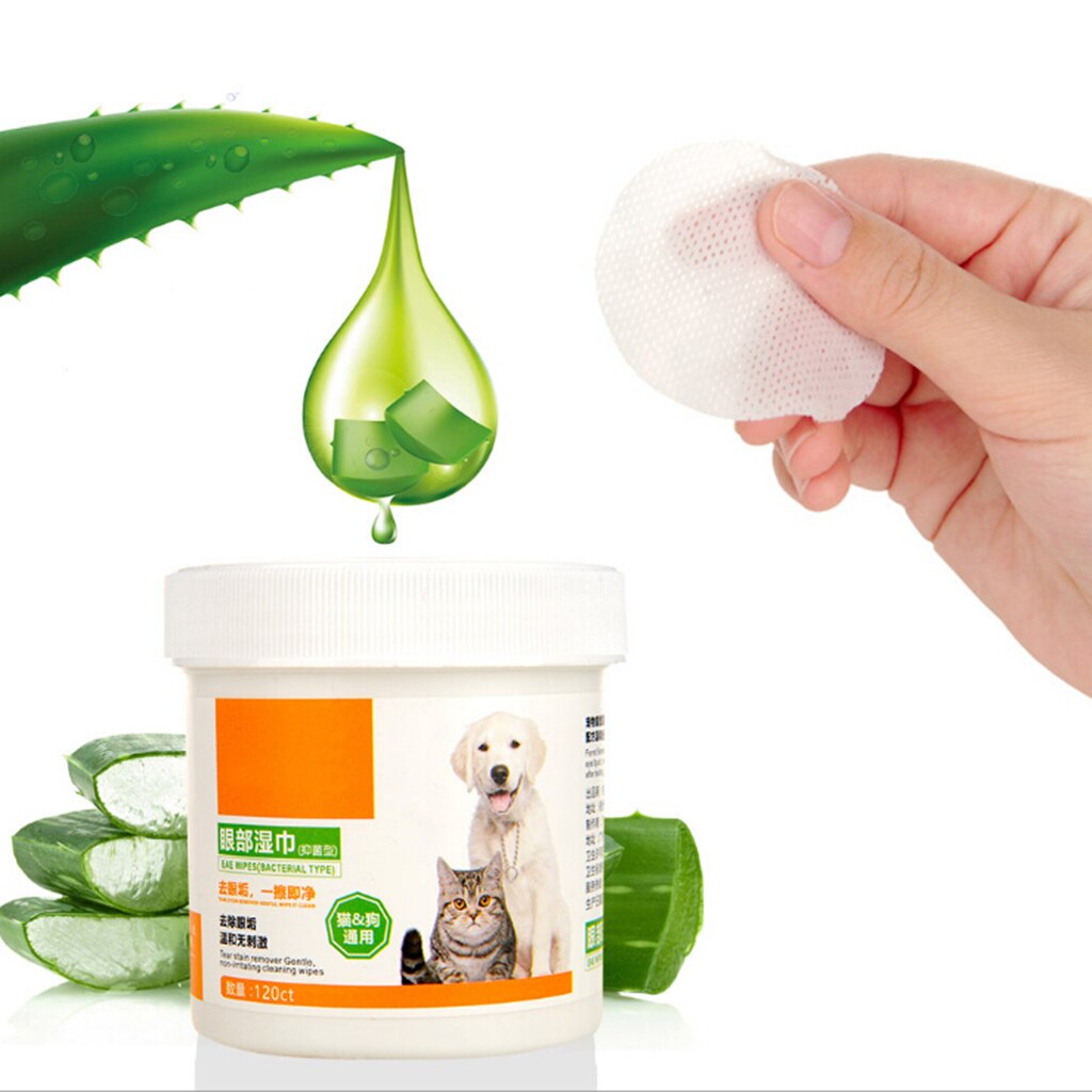 Dog Eye Cleaning Wipes for Gentle Daily Grooming Care