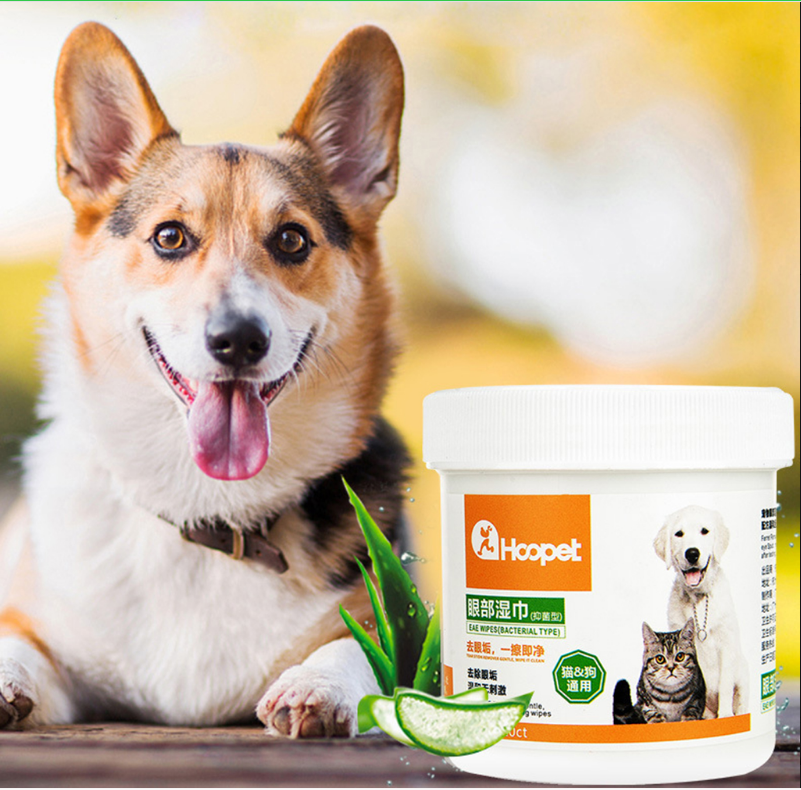 Dog Eye Cleaning Wipes for Gentle Daily Grooming Care