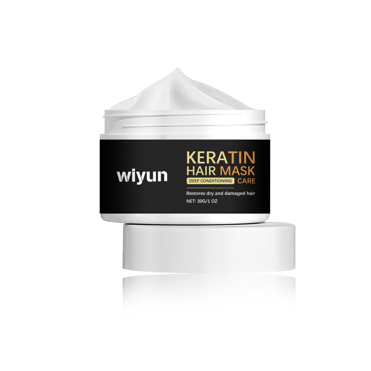 Keratin Hair Mask for Dry, Damaged Hair Repair Care