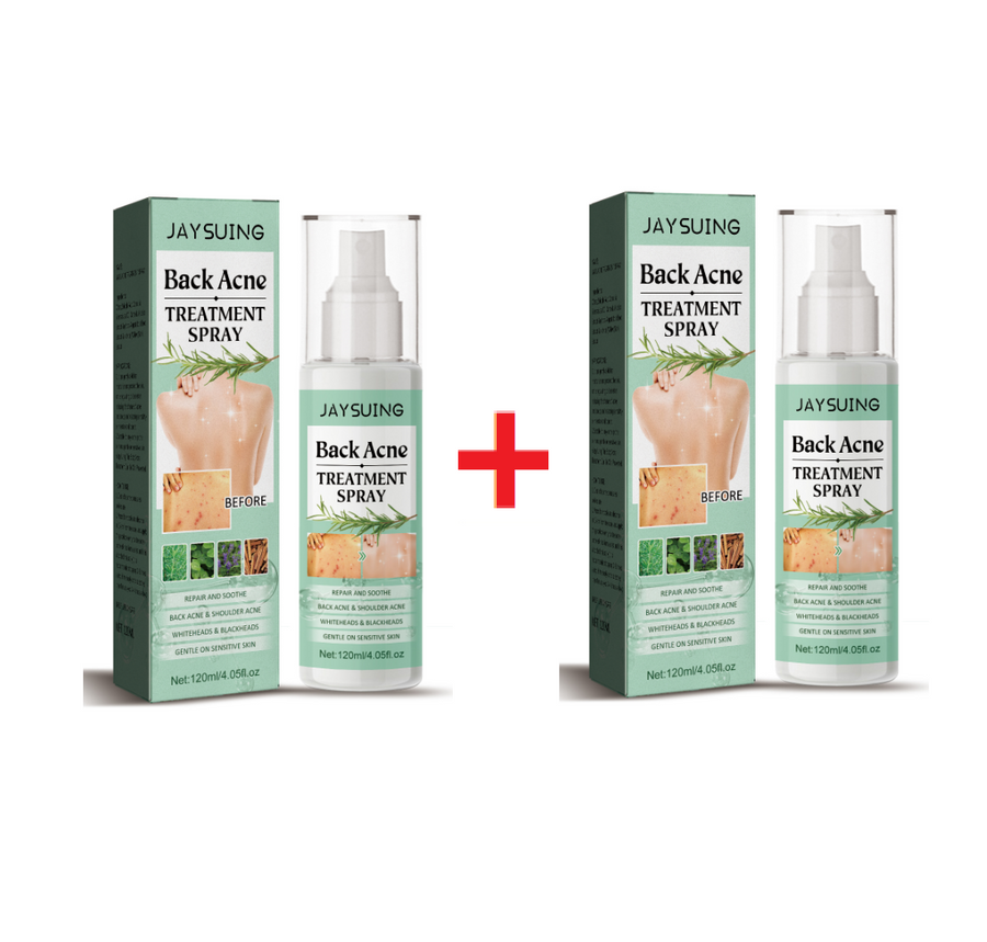 Back Acne Treatment Spray for Smoother, Calmer Skin