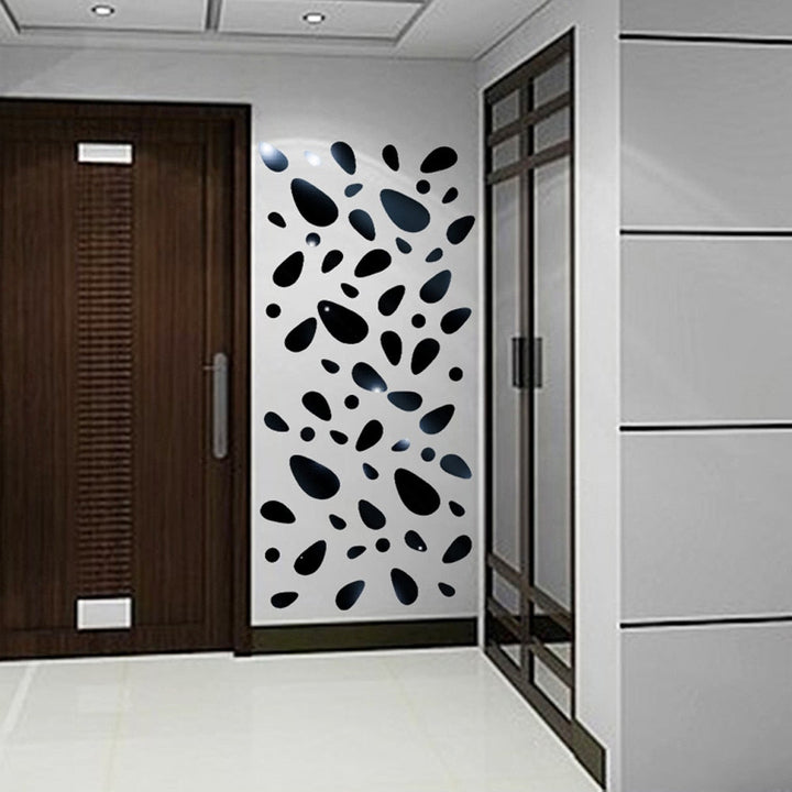 3D Mirror Wall Stickers for Modern Room Wall Decor