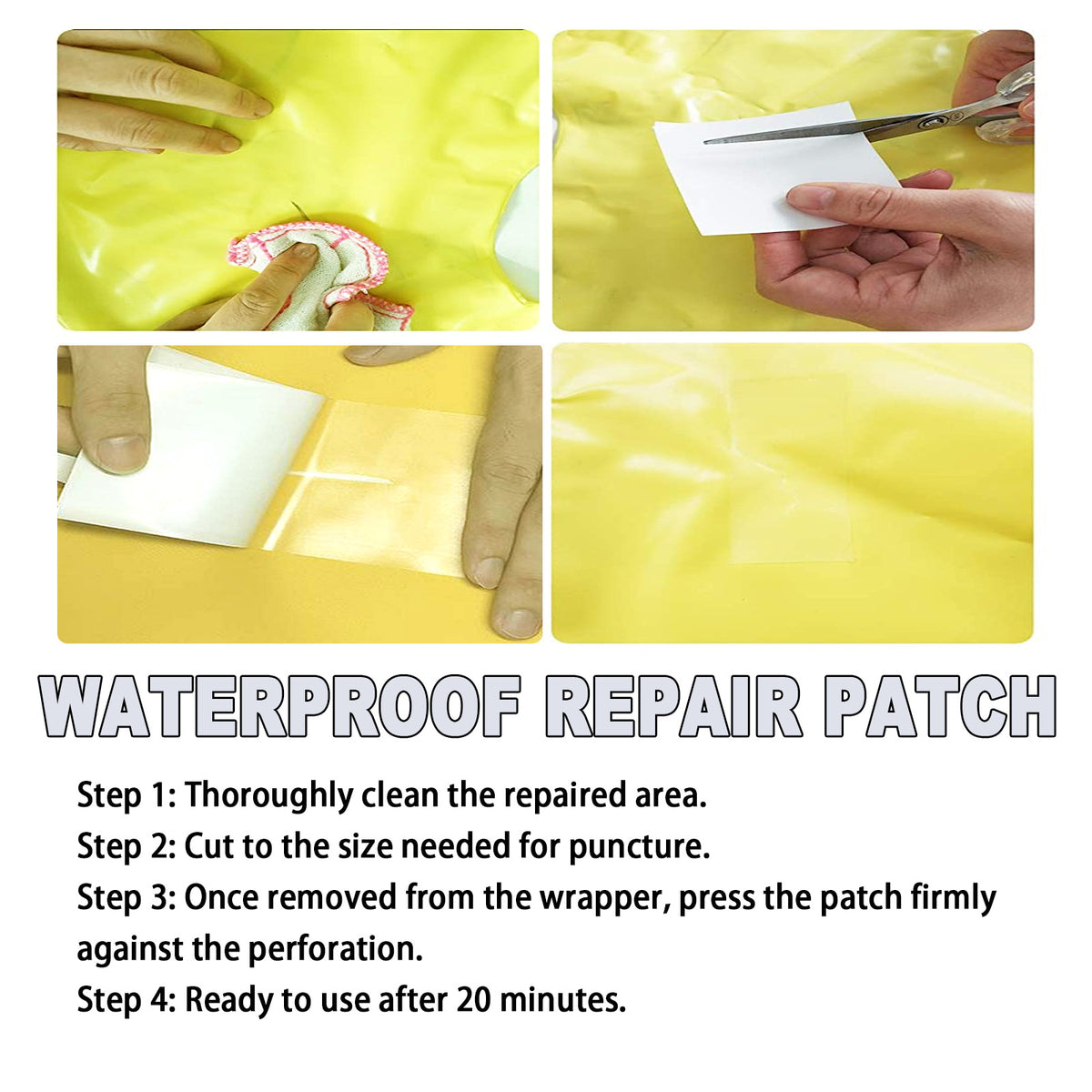 Waterproof Repair Patches for Quick Outdoor Leak Fixes