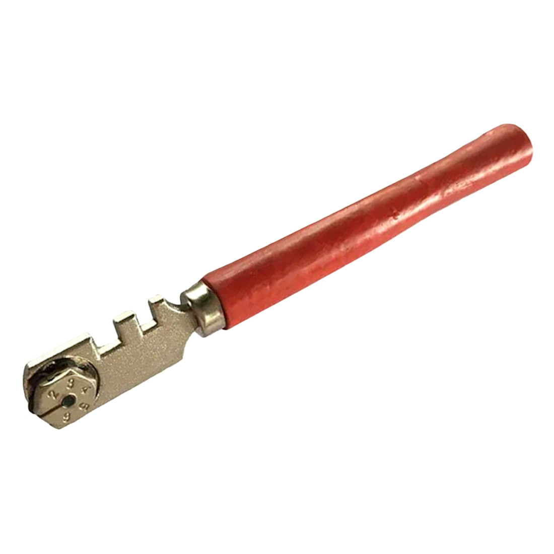 Diamond Tipped Glass Cutter with Six-Position Wheel