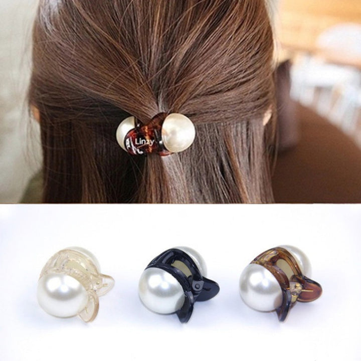Pearl Mini Claw Hair Clips for Easy Elegant Styles