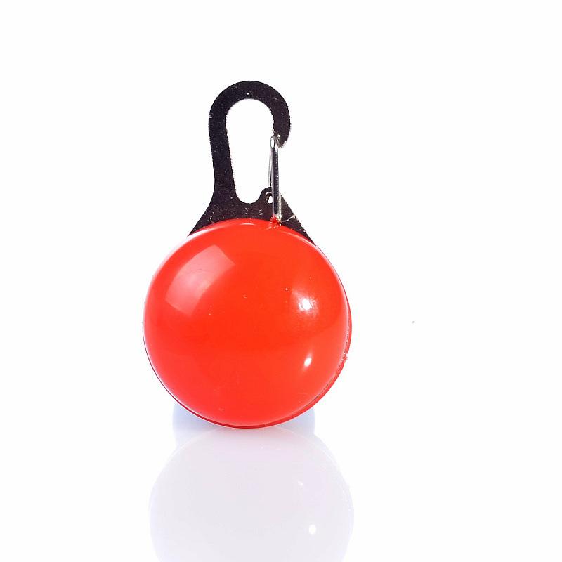 LED Dog Collar Light Clip-On Glow Pendant for Night Walks
