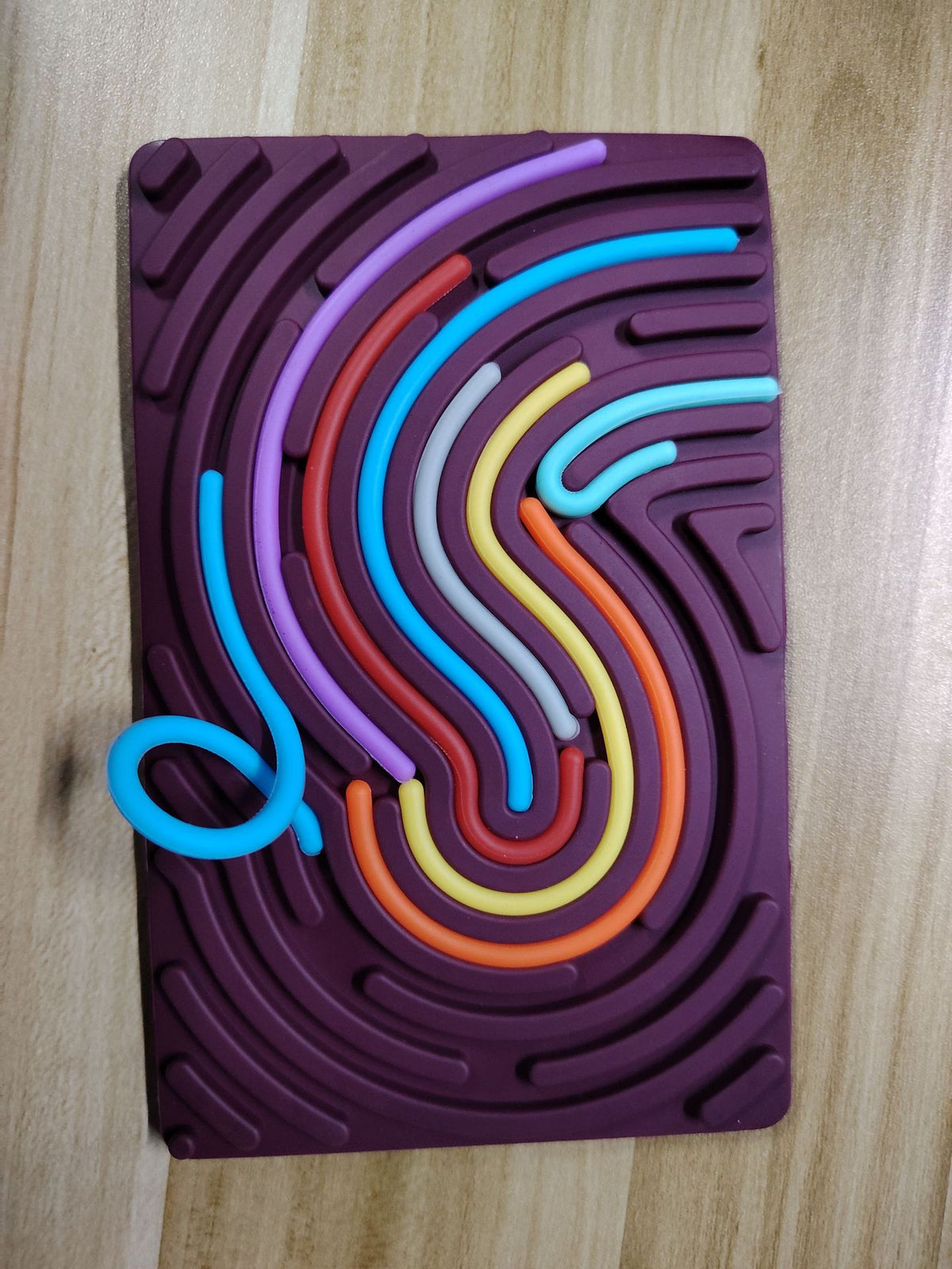 Sensory Activity Board for Quiet Focus and Fine-Motor Play