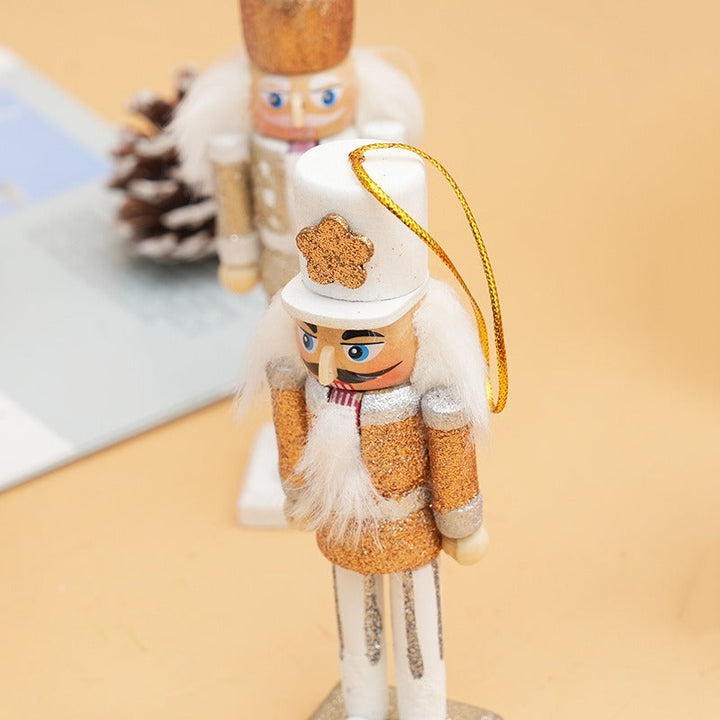 13cm Nutcracker Ornaments Set for Christmas Decor