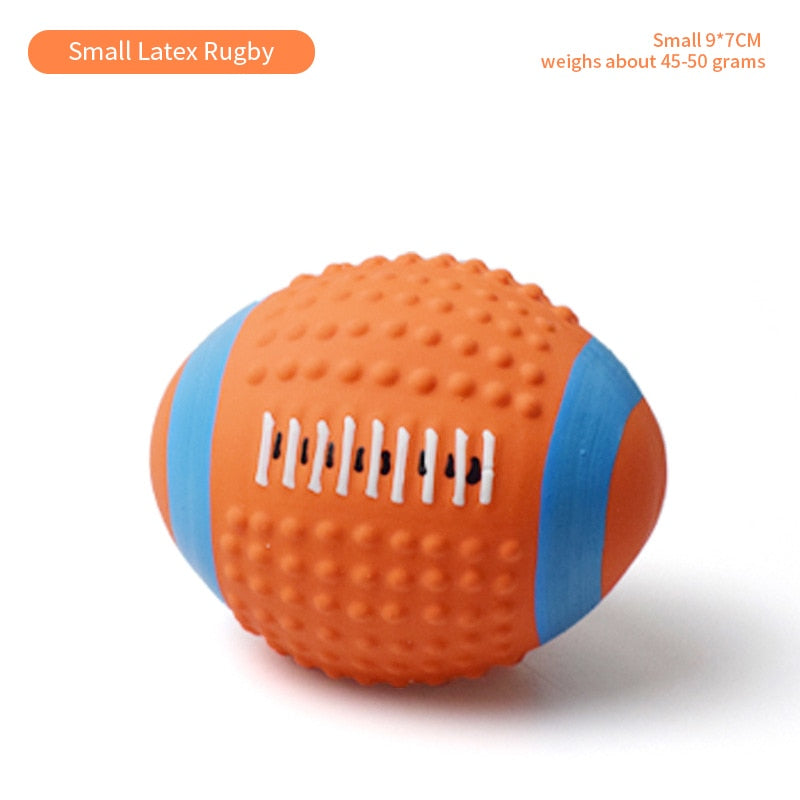 Latex Squeaky Dog Ball for Small Dogs | Chew & Fetch
