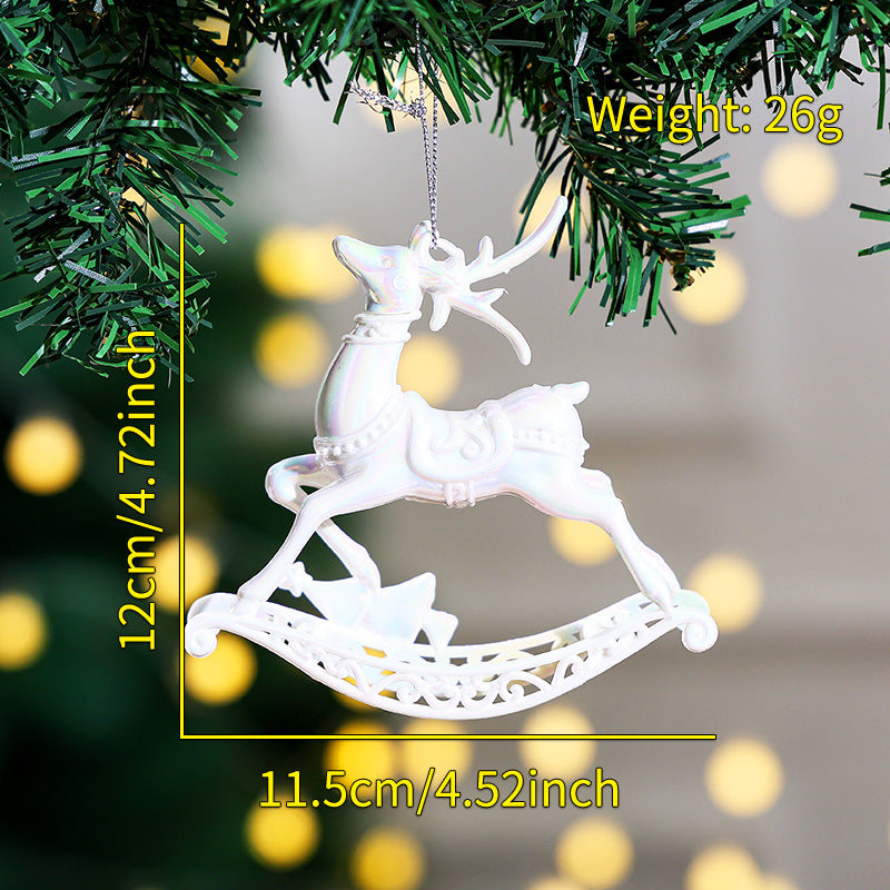 Transparent Acrylic Christmas Ornaments | Winter Sparkle