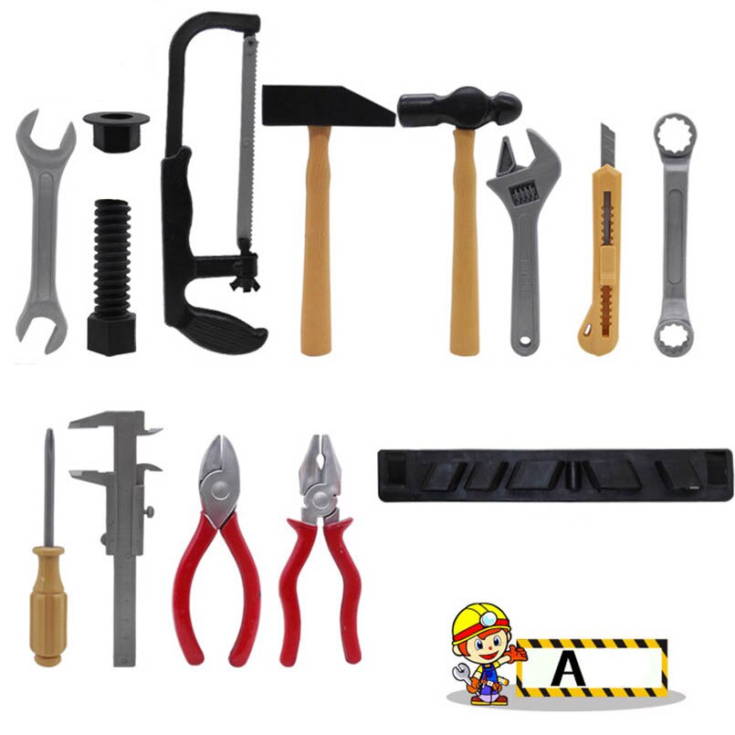 14-Piece Pretend Play Tool Set for Screen-Free Fun