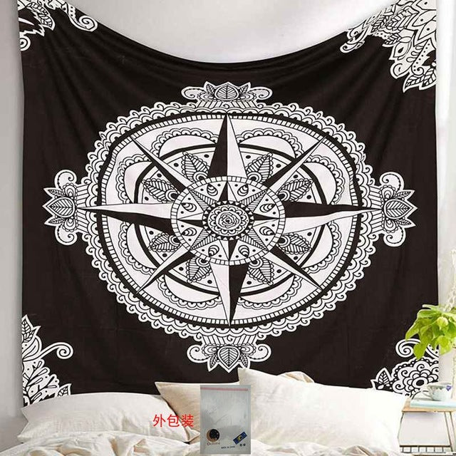 Mandala Tapestry Wall Hanging for Boho Room Makeovers