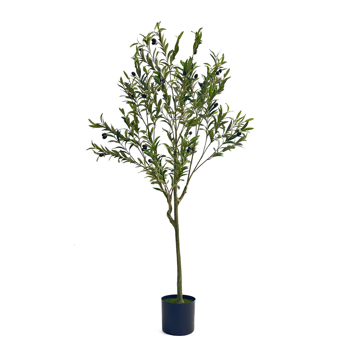 150cm Artificial Olive Tree, Low-Maintenance Indoor Decor