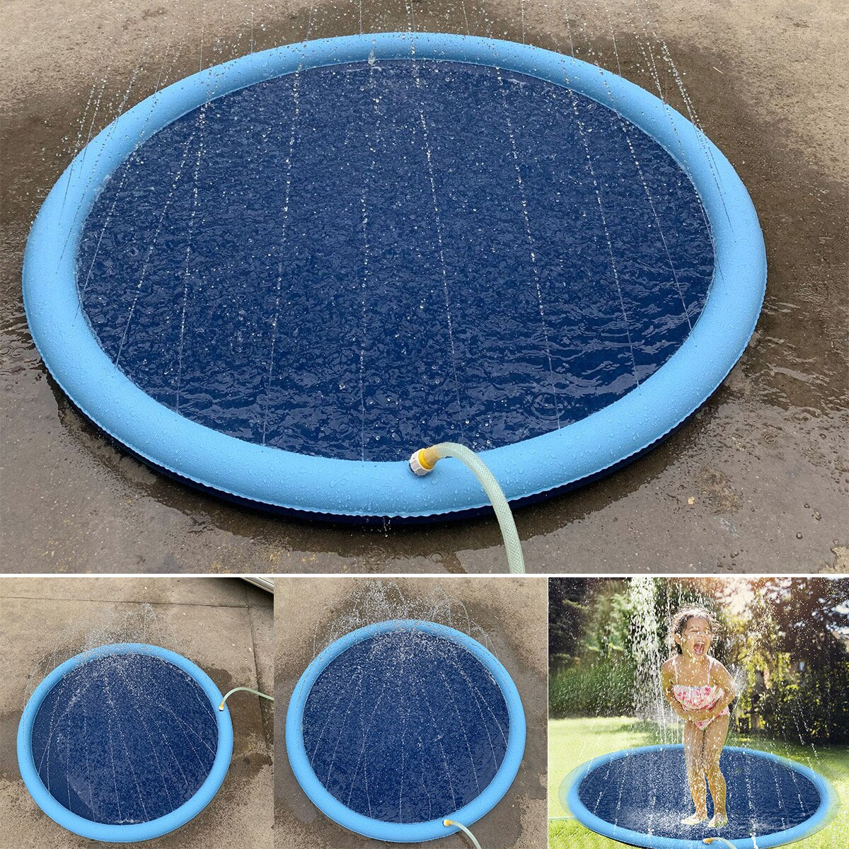 150cm Water Sprinkler Splash Pad for Backyard Play
