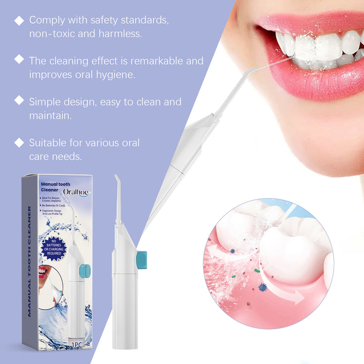 Manual Dental Scaler – Remove Tartar & Plaque, Battery-Free