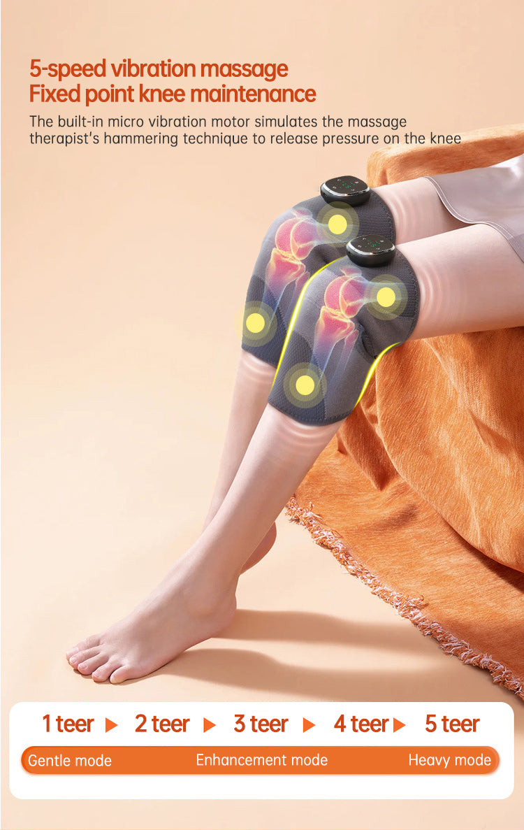 Heated Knee Brace Wrap — Far-Infrared Pain Relief