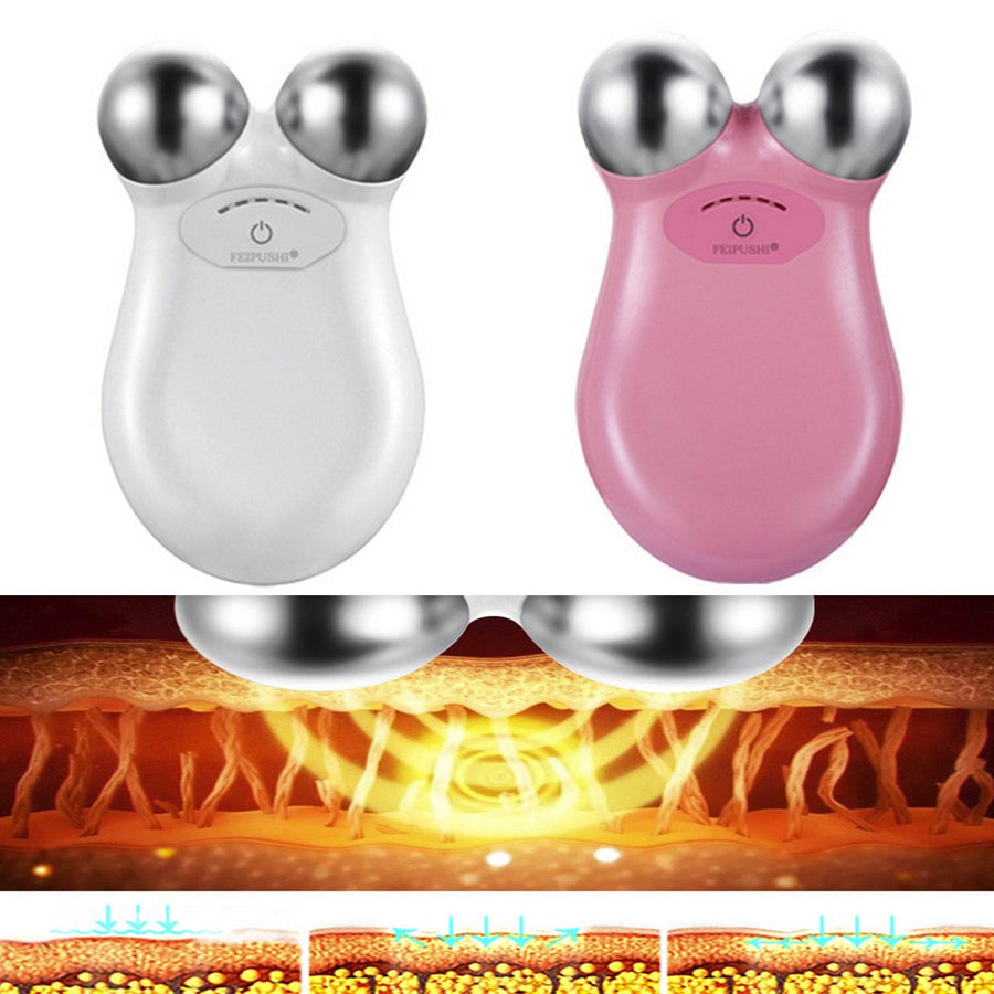 Microcurrent Facial Massager — Lifting & Wrinkle Reduction