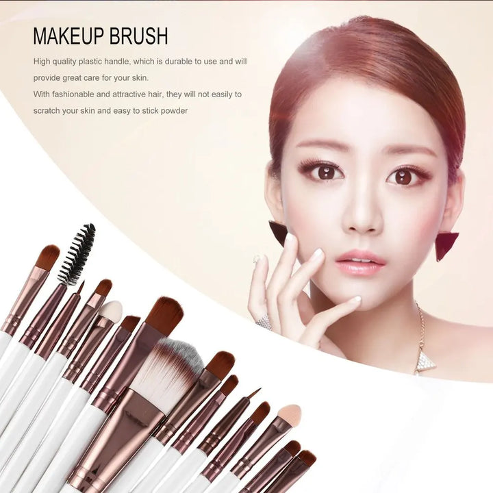 Complete Makeup Brush Set - Flawless Blending & Precision