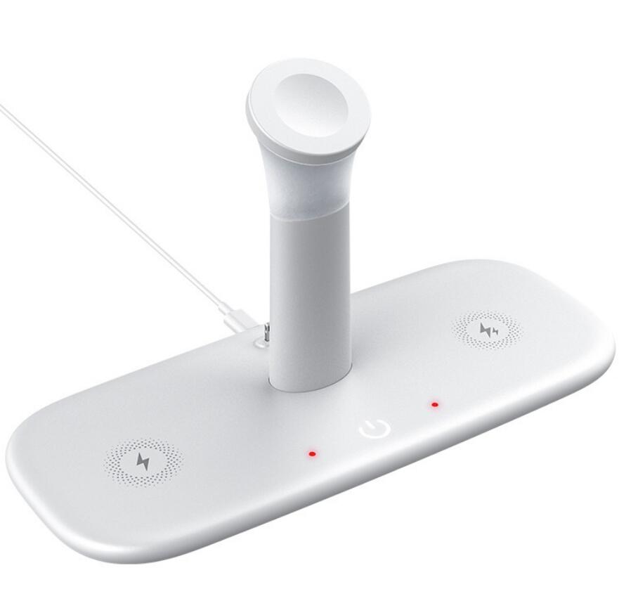 15W Wireless Charging Stand for iPhone, Watch & AirPods