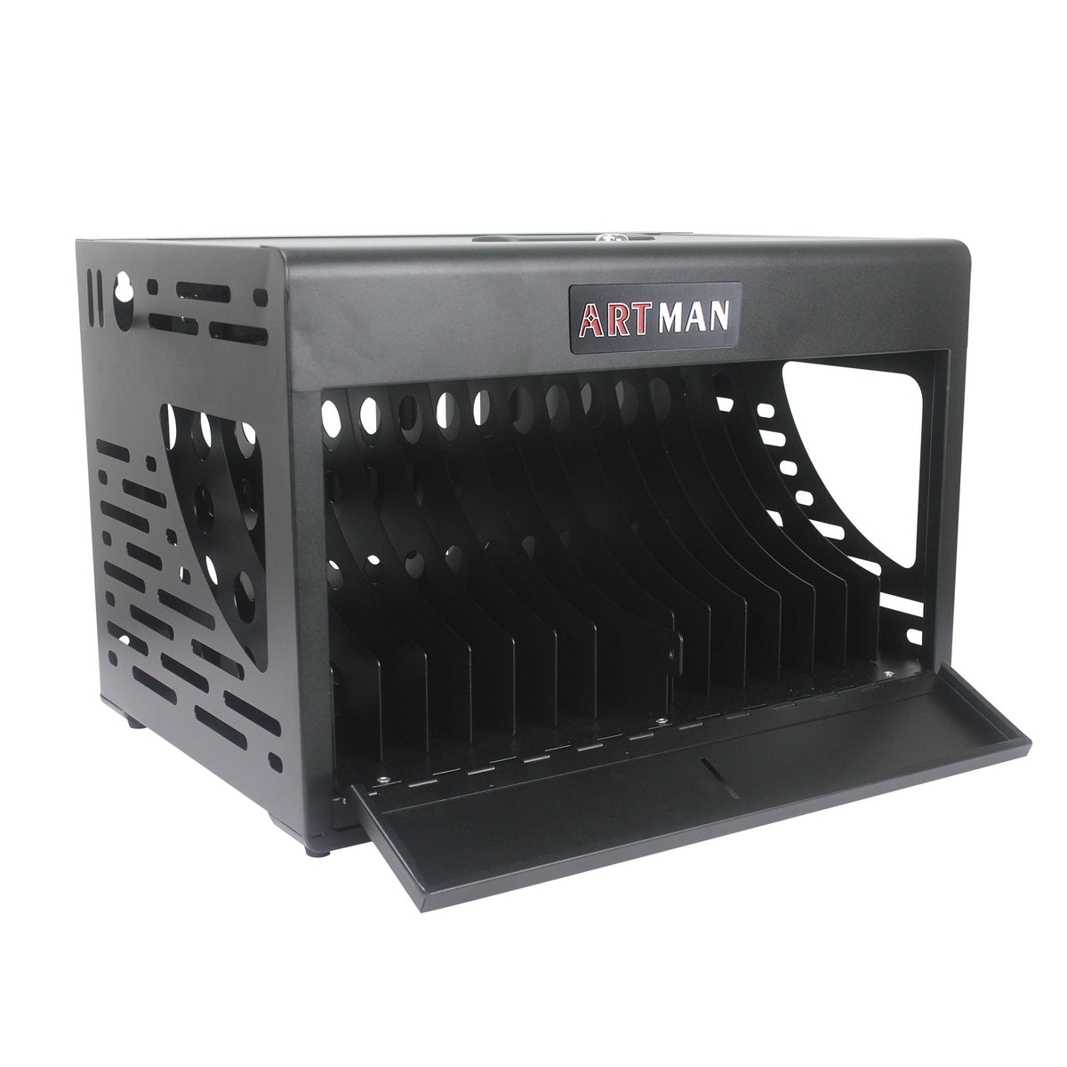 16 Bay Laptop Charging Cabinet with Lock for Schools
