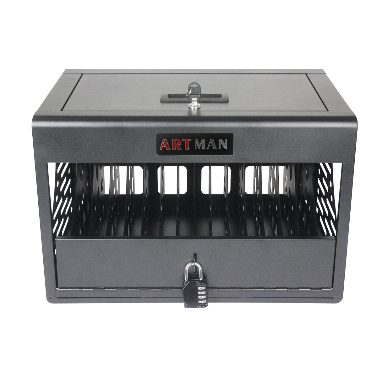 16 Bay Laptop Charging Cabinet with Lock for Schools