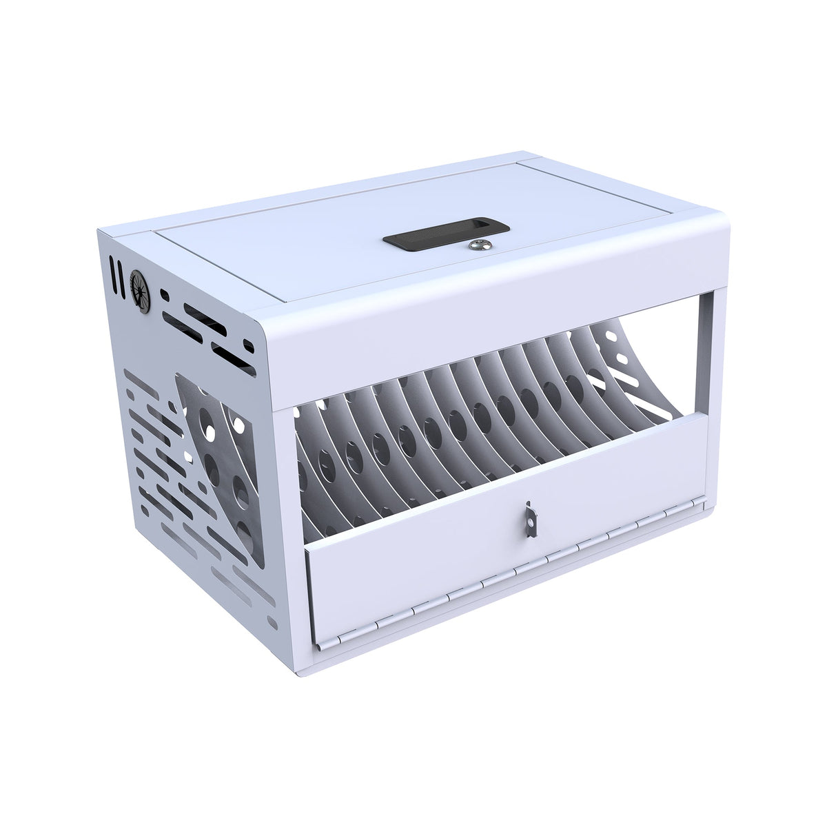 16 Bay Laptop Charging Cabinet with Lock for Schools