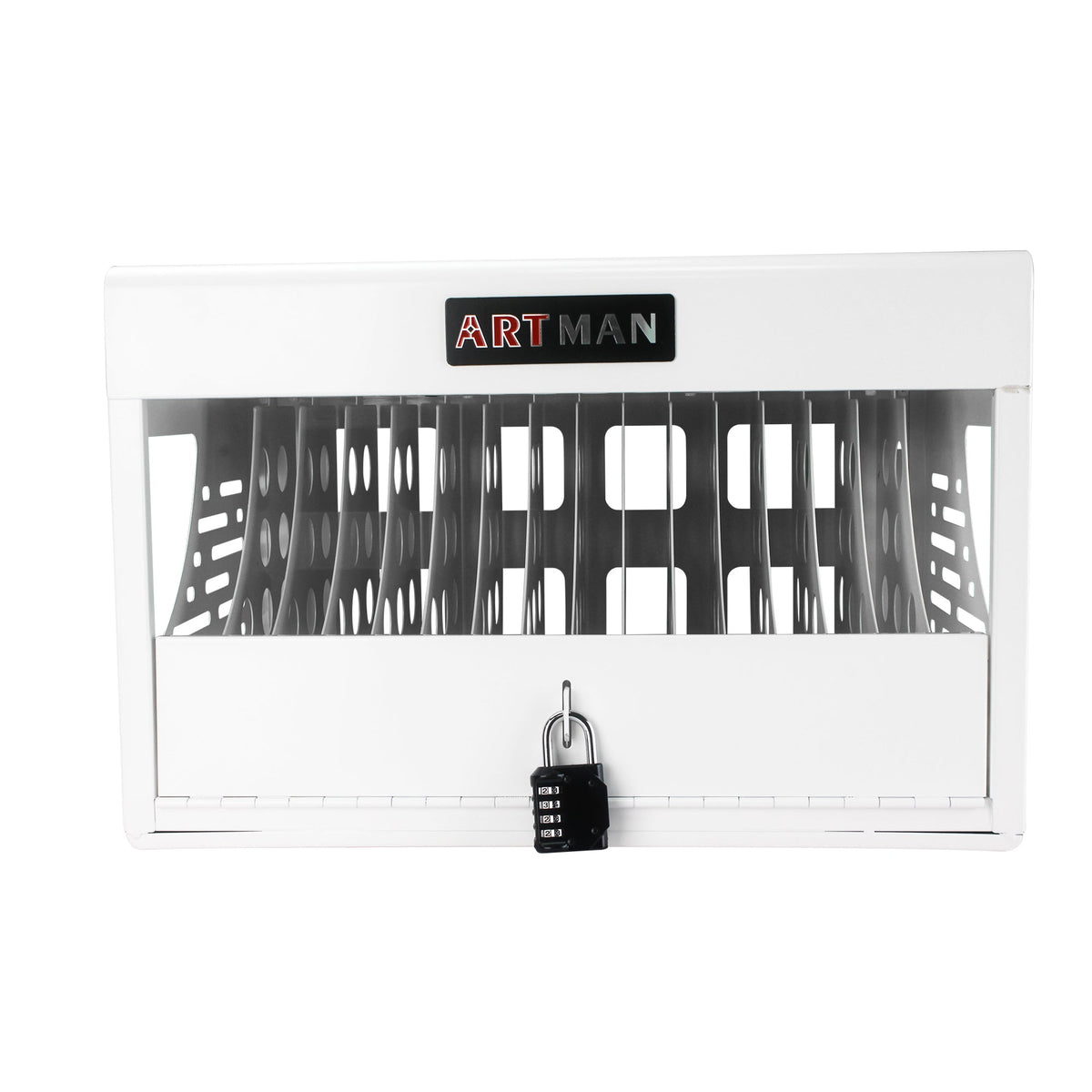 16 Bay Laptop Charging Cabinet with Lock for Schools