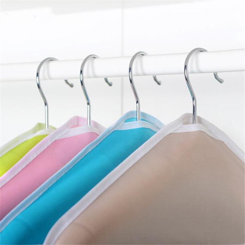 Hanging Closet Organizer with 16 Clear Pockets for Socks