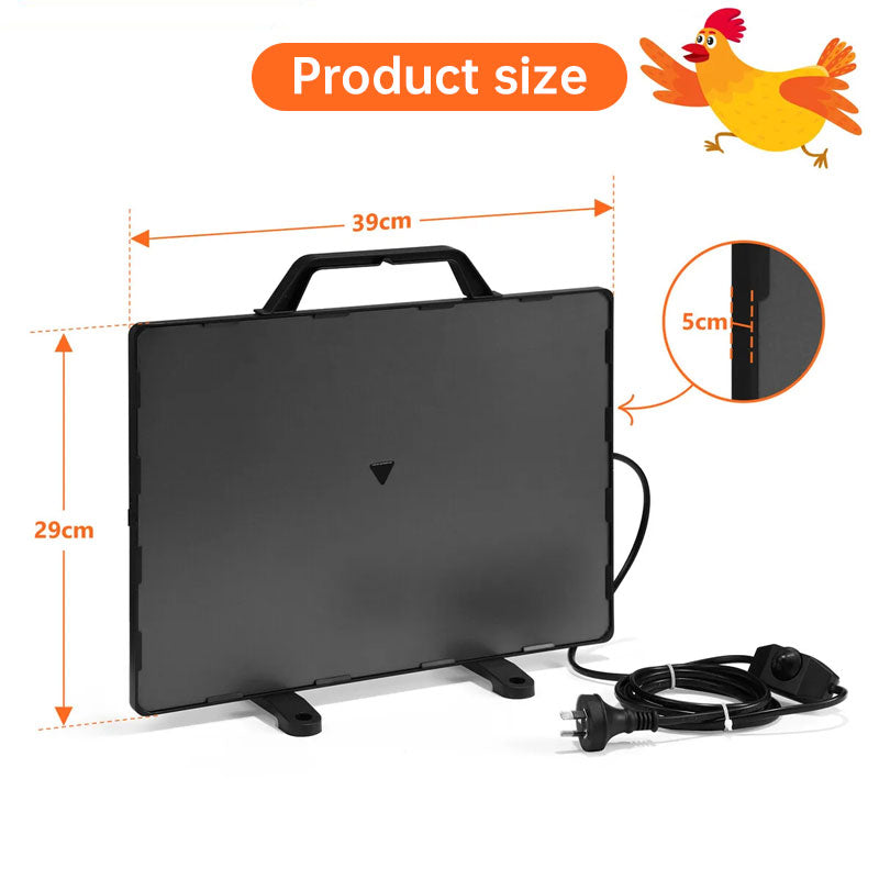 Chicken Coop Heater With Thermostatic Radiant Control