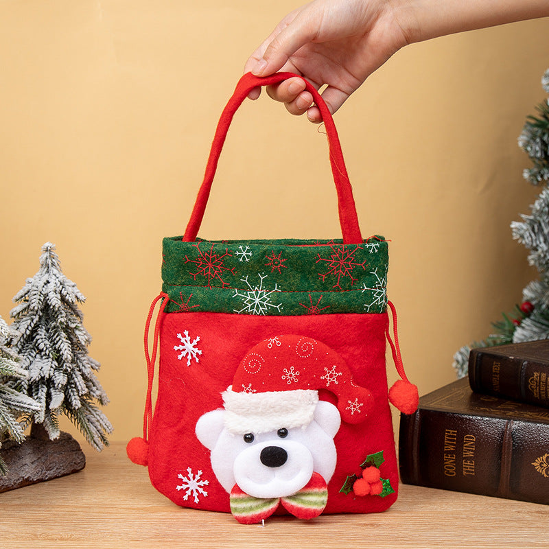Christmas Gift Bag for Festive Reusable Gift Giving