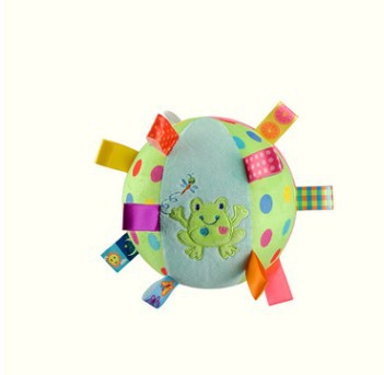 Baby Plush Bell Ball Toy – Soft Cloth Sensory Play