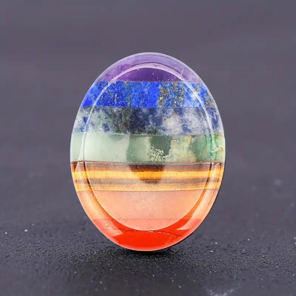 Worry Stone Crystal for Calming Tactile Focus & Meditation