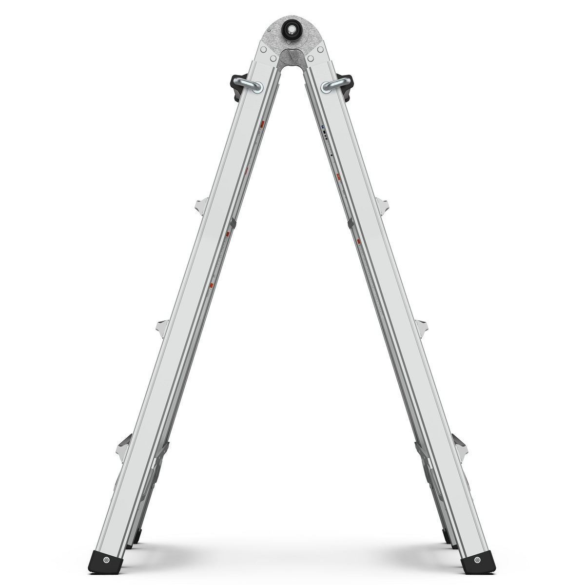 17 ft Multi-Position Aluminum Ladder: A-Frame & Straight