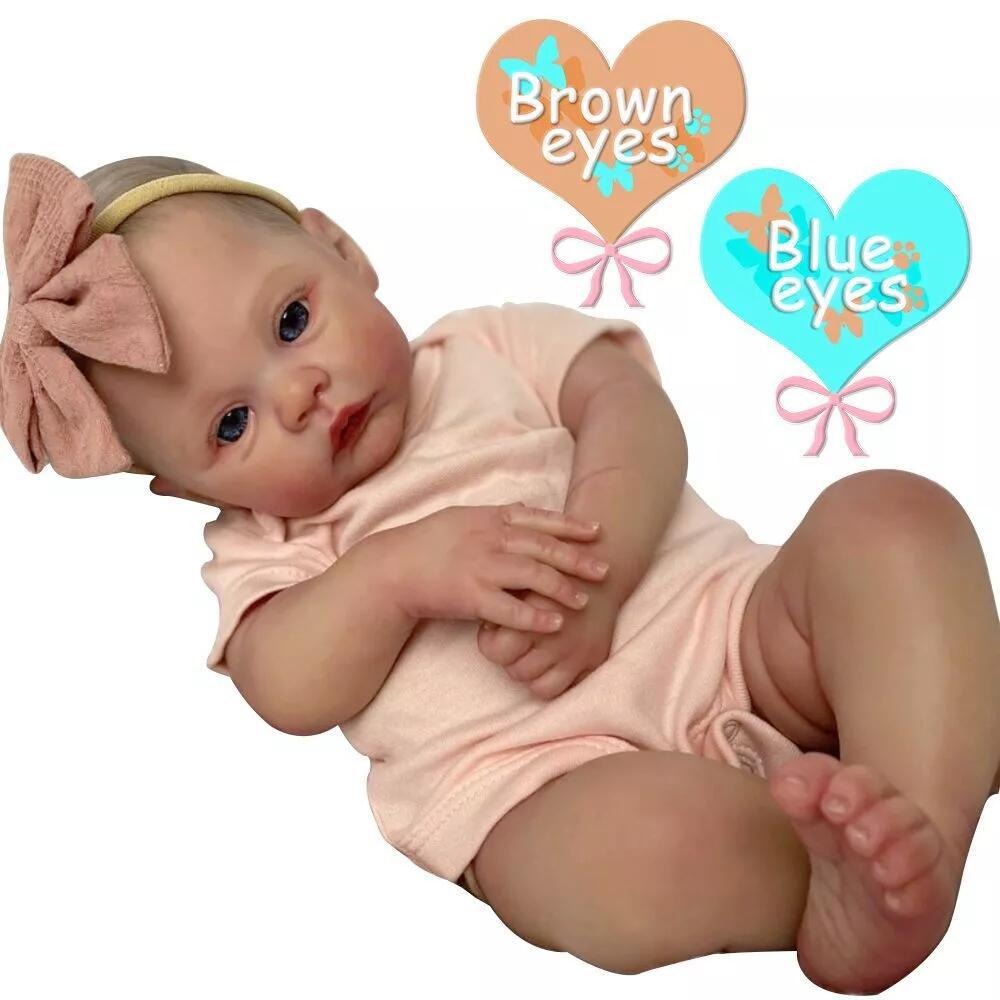 18-Inch Reborn Baby Doll With Lifelike Newborn Details