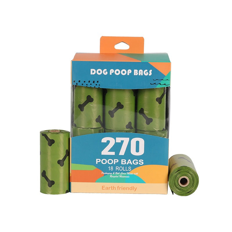 Dog Poop Bags, 18 Rolls for Easy Everyday Cleanup