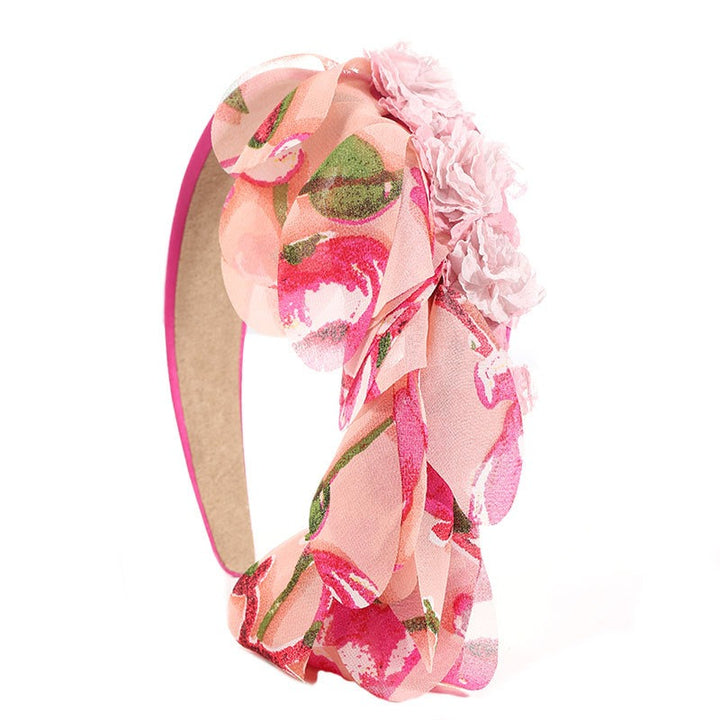 Floral Fabric Headband for Colorful Statement Style